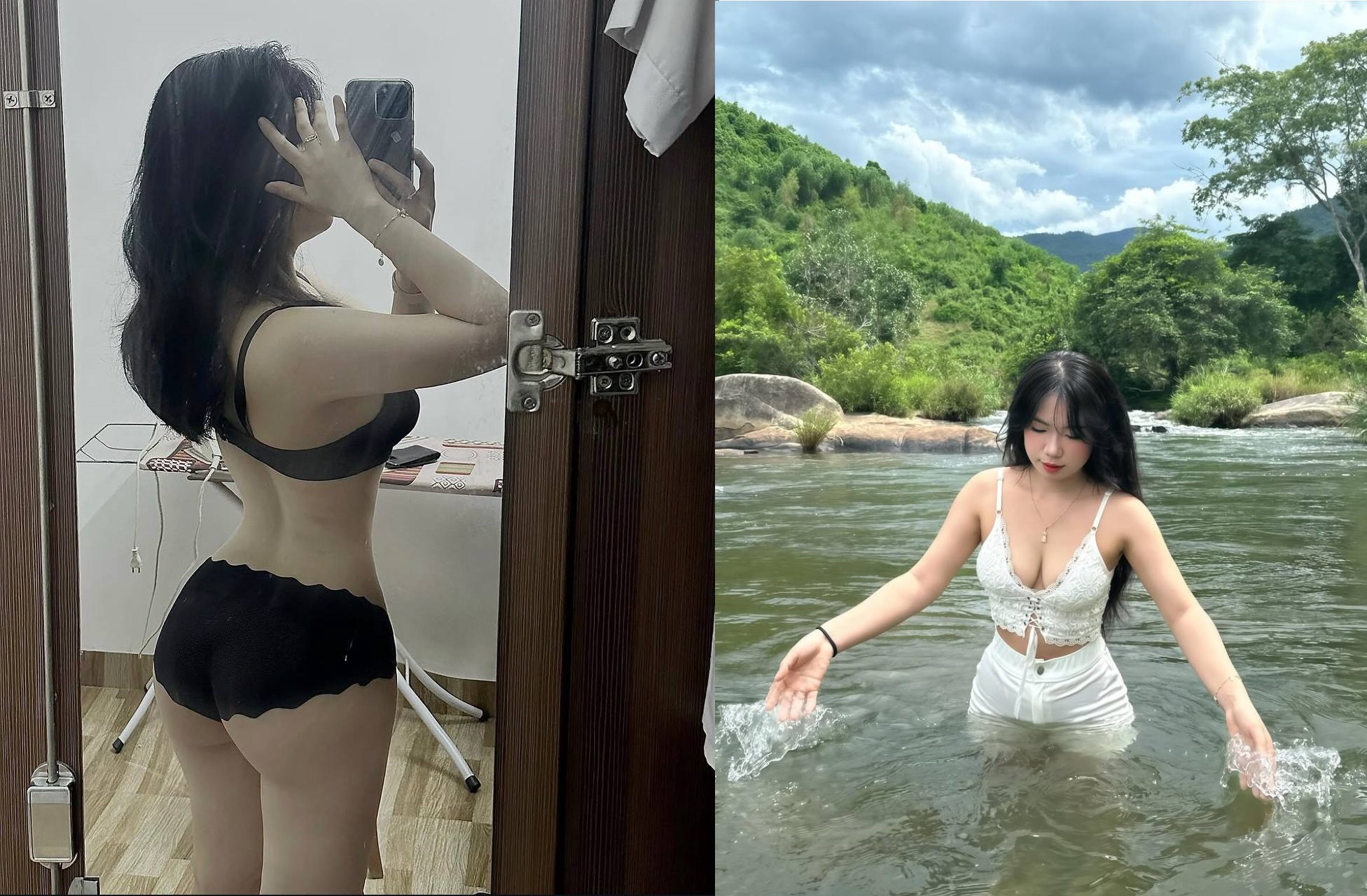 Bú bím hồng em gái xinh khoái ngất