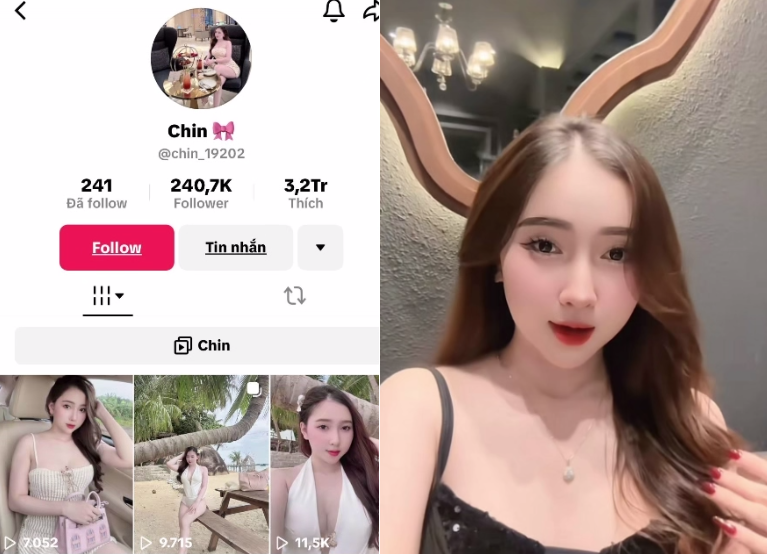 Chin Tiktoker bị hành xác trên giường