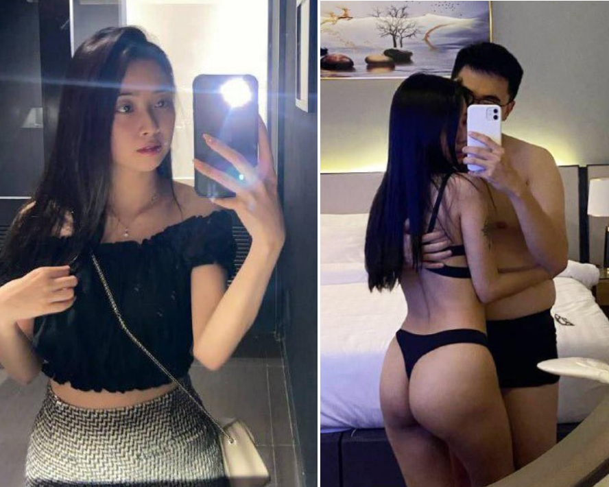 Clip nóng gái xinh mê diện váy ngắn không đồ lót