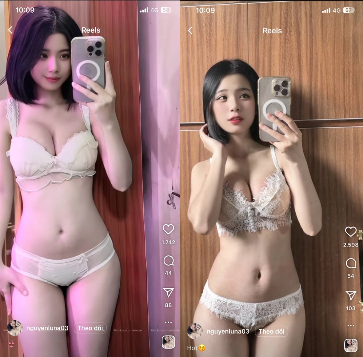 Clip TikTok em quay trong khách sạn bí mật