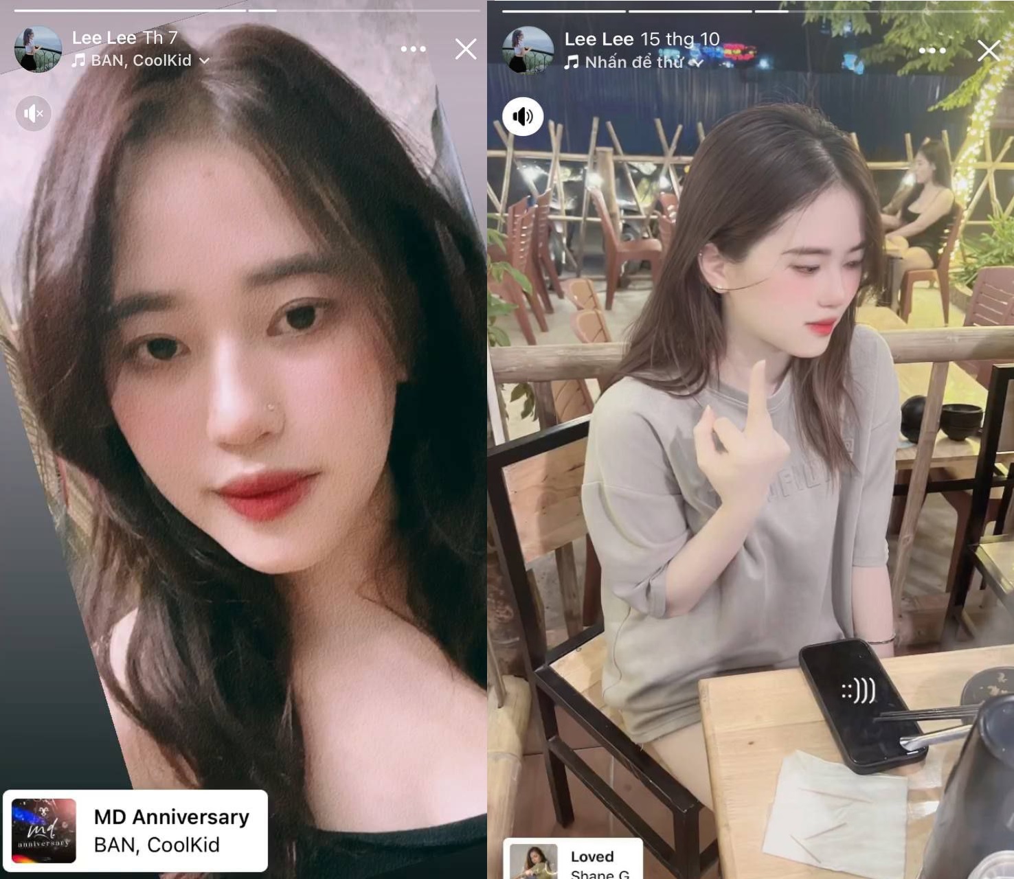 Dung Lee xinh gái bị yêu đắm đuối
