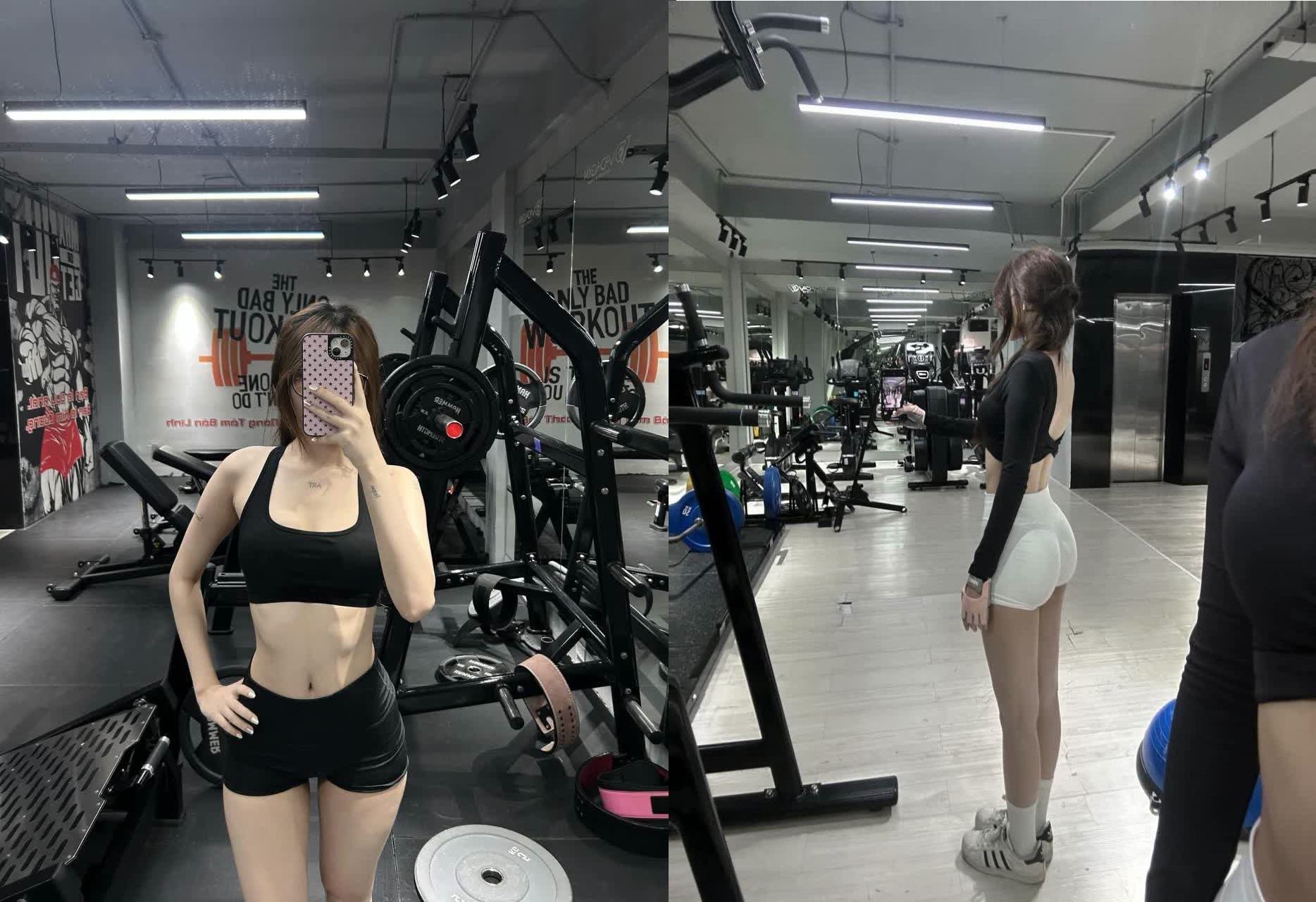 Em gymer ngồi xổm trên cu anh suýt gãy