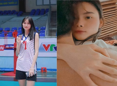 Hot girl bóng chuyền Lệ Thảo 2K1: Mùa hè nóng bỏng