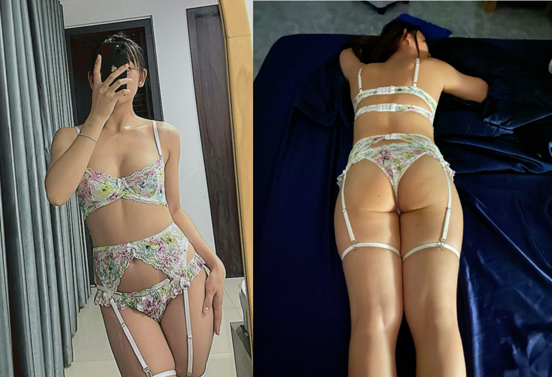 Lén chịch em hàng xóm khi chồng đi làm xa
