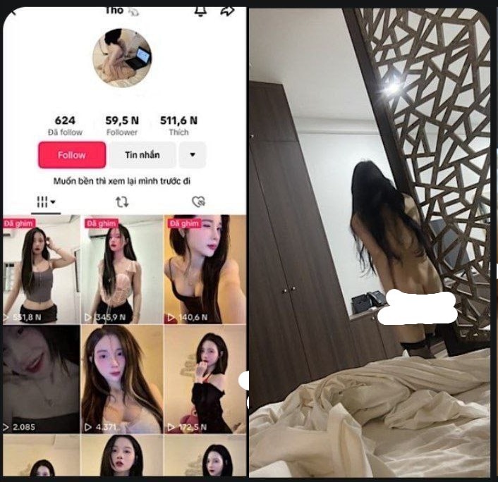 Tiktoker cặp kè với fan mê mẩn